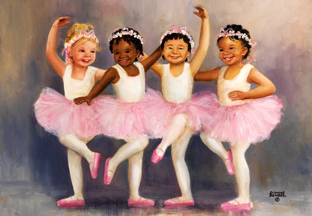 Little Ballerinas, Dianne Dengel (500pcs)