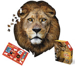 I AM LION, Head-Shaped Jigsaw Puzzle