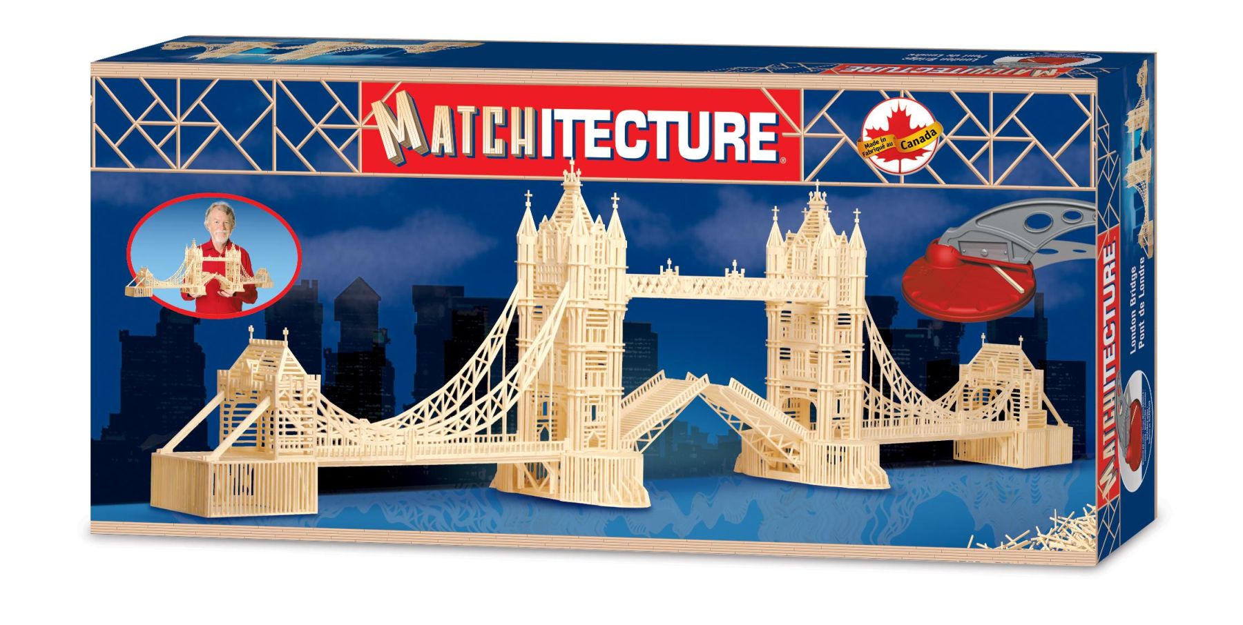 Buy Matchitecture construction kit - the london bridge Puzzle | Jigsaw ...