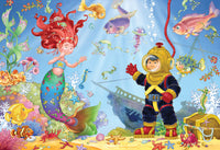 Sirène et plongeur, Randy Wollenmann