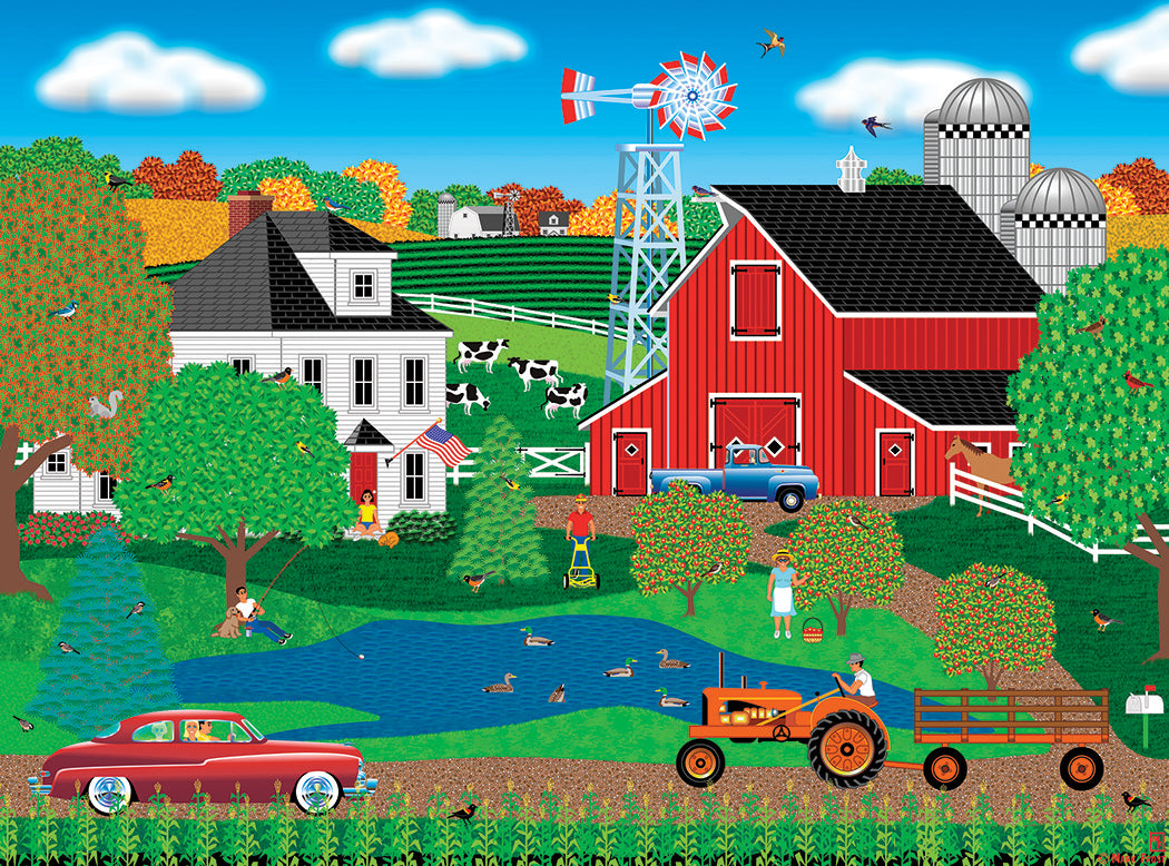 Pleasant Day On the Farm