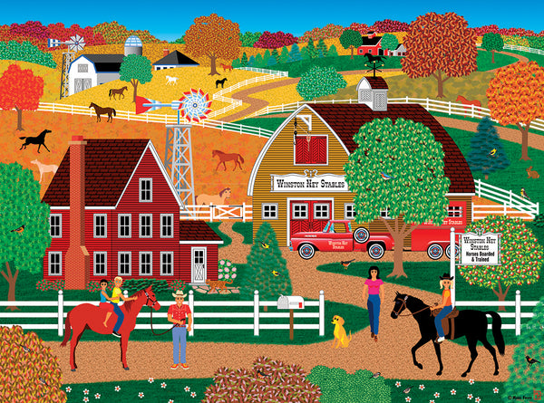 Buy Horse country, mark frost Puzzle | Jigsaw Jungle