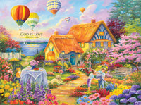 Spring in Grandma's Garden, Rosanne Kaloustian