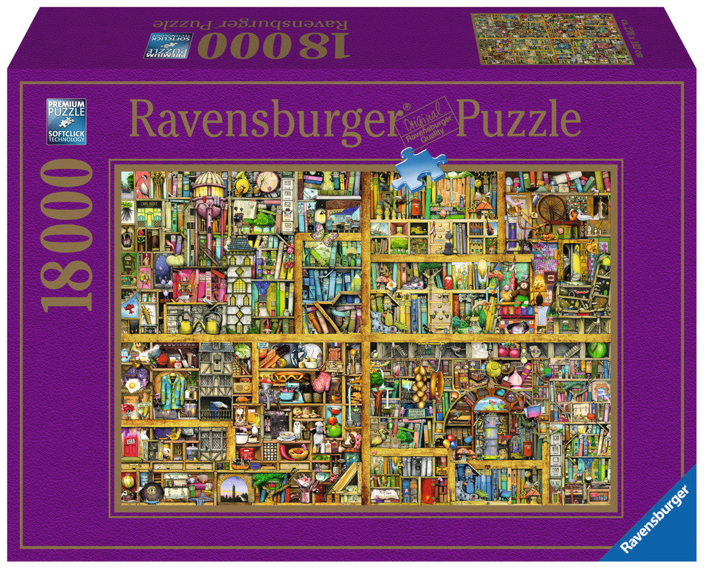 Ravensburger Magical Bookcase, Colin Thompson (18000pcs)