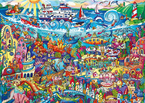 Magic Sea, Rita Berman (Triangular Box) (1000pcs)