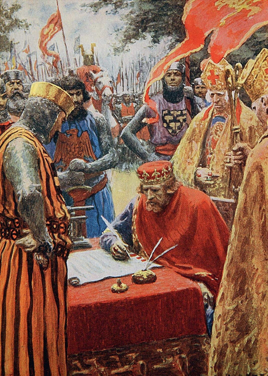 The Signing of the Magna Carta, A.C. Michael