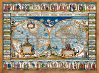 Carte du monde, 1639