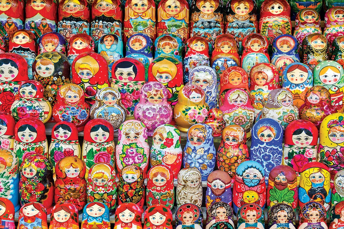 Colors of the World - Russian Matryoshkas Dolls