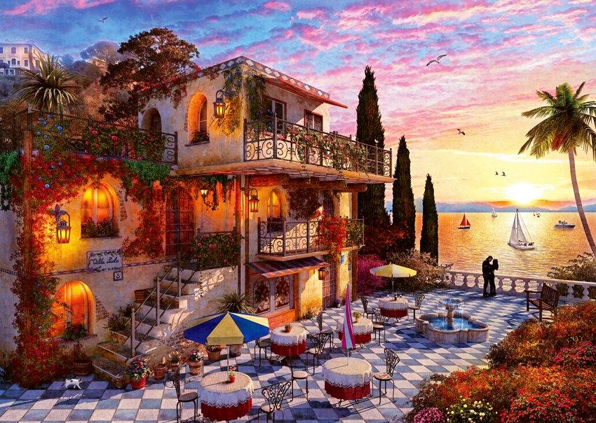 Mediterranean Romance, Dominic Davison (3000pcs)