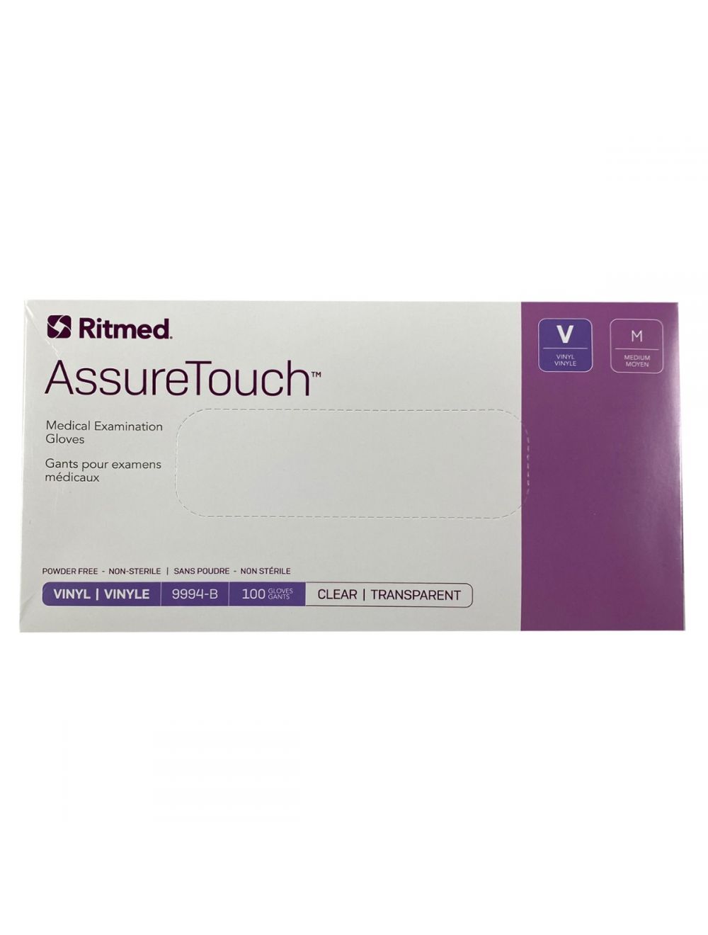 AMD Ritmed® AssureTouch™ Medical Examination Gloves (MEDIUM)