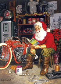 Santa's Flying Merkel, Tom Newsom