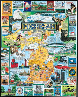Michigan - L'État des Grands Lacs, James Mellett