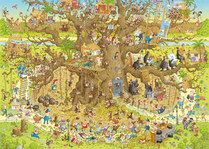 Funky Zoo: Monkey Habitat, Marino Degano (1000pcs)