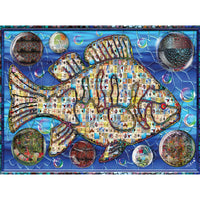 2 Poisson Mosaique/ Mosaic Fish 2