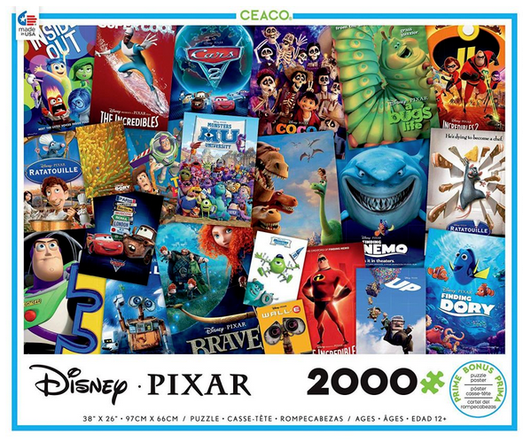 Movie Poster, Disney Pixar