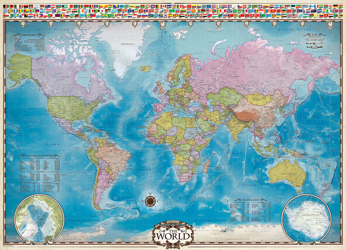 Map of the World (1000pcs)