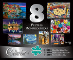 Collector's Edition 8-en-1 Puzzle Multi-pack