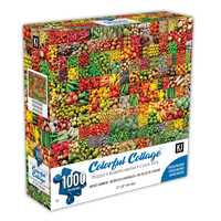 Colorful Collage - Nature's Rainbow (1000pcs)