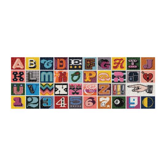 Needlepoint A to Z - Panoramic Puzzle