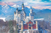 PFG HDR Photography - Neuschwanstein Castle in Winter, Germany (Usage/Used - PUZZLES FOR GOOD)