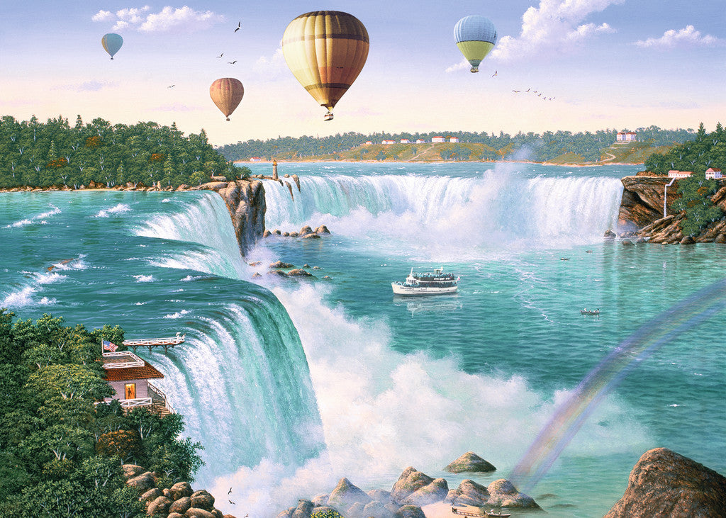 PFG Ravensburger Chutes du Niagara - Collection canadienne (1000 pièces) (État/Utilisé - PUZZLES FOR GOOD)
