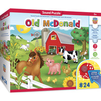 Puzzle de sol de sons chantant - Old McDonald