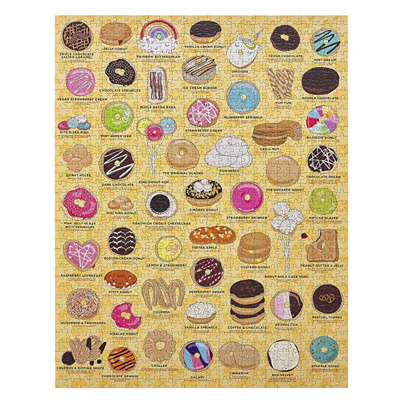 PFG Donut Lover's (1000pcs) (Usage/Used - PUZZLES FOR GOOD)