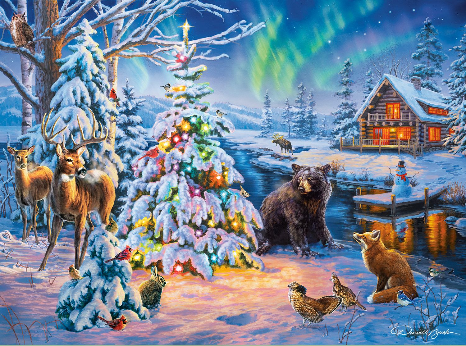 Woodland Christmas, Darrell Bush
