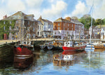 Padstow Harbor, Terry Harrison (1000pcs)
