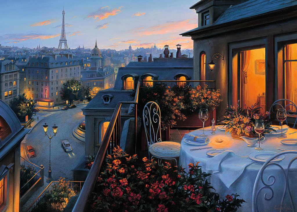 Balcon de Ravensburger Paris, Eugene Lushpin