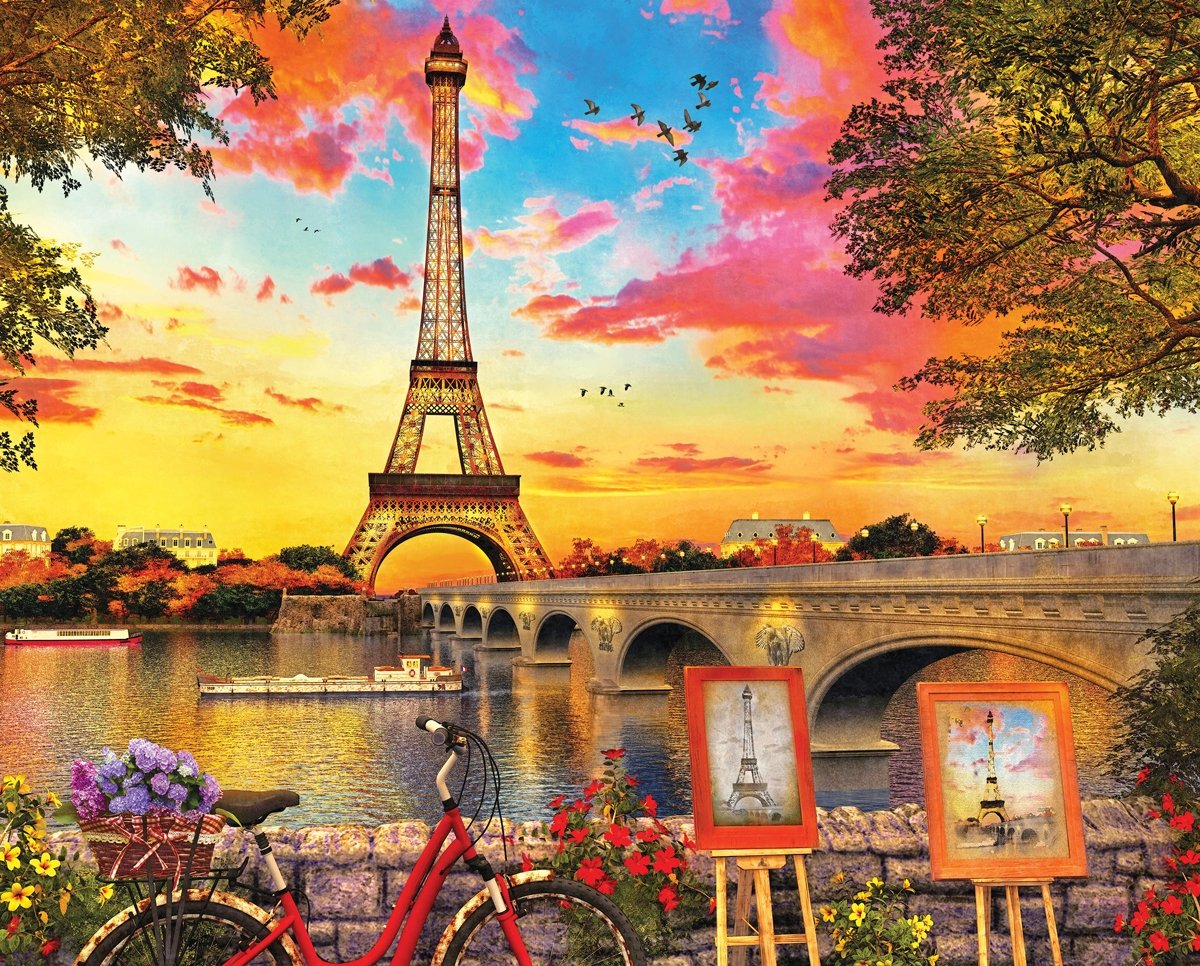 Paris Sunset, Dominic Davison