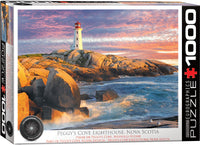 HDR Photography - Peggy's Cove Lighthouse, Nouvelle-Écosse