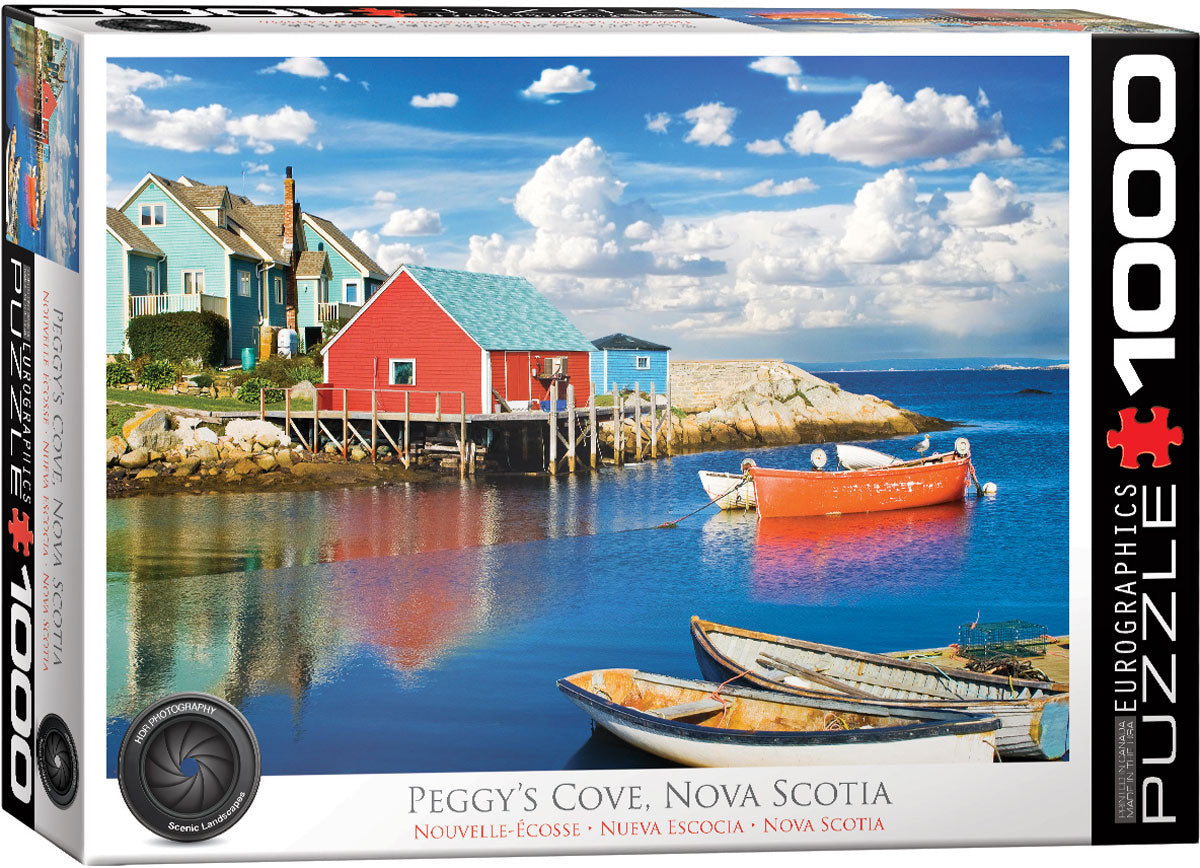 HDR Photography - Peggy's Cove, Nova Scotia
