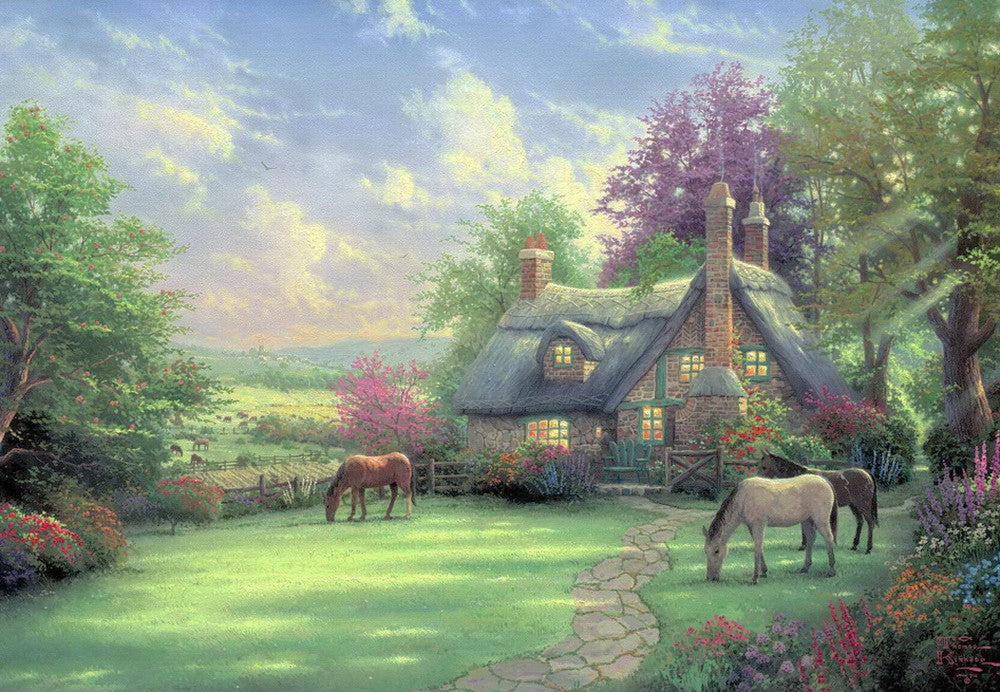 A Perfect Summer Day, Thomas Kinkade