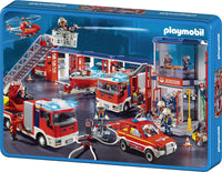 Playmobil - Fire-Brigade (boîte en étain)