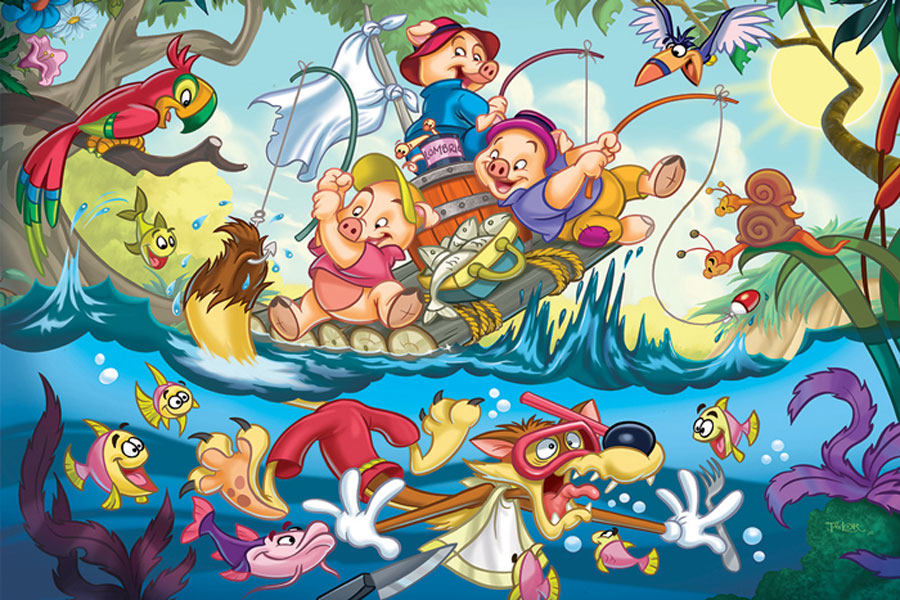 The Three Little Pigs - Classic Fairy Tales