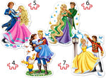 Princesses in Love (4x Shaped Puzzles)