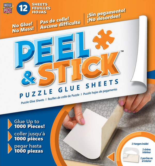 Feuilles de colle pour puzzle Peel & Stick