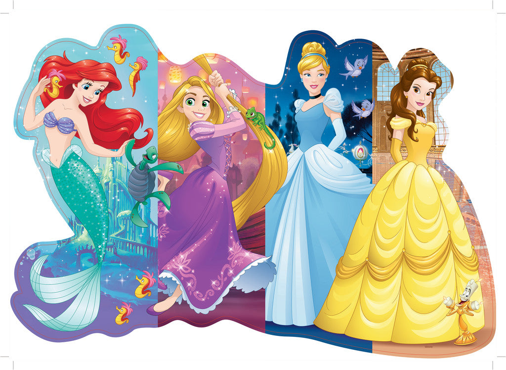 DMG Ravensburger Disney Princess - Jolies Princesses (Puzzle de sol 24 pièces) (BOÎTE ENDOMMAGÉE)