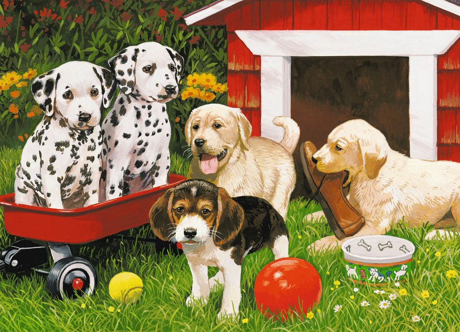 Ravensburger Puppy Party (60pcs)