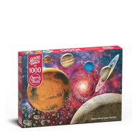 Espace au-dessus de l'horizon lunaire (1000 pc)