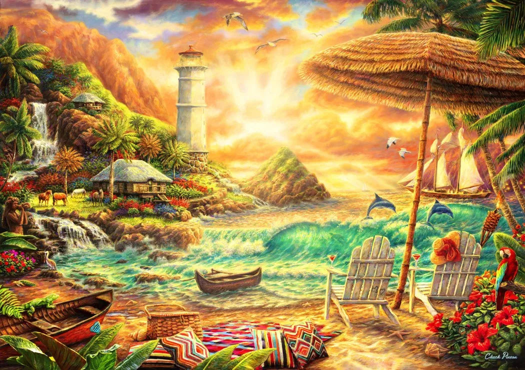 Love the Beach, Chuck Pinson (1000pcs)