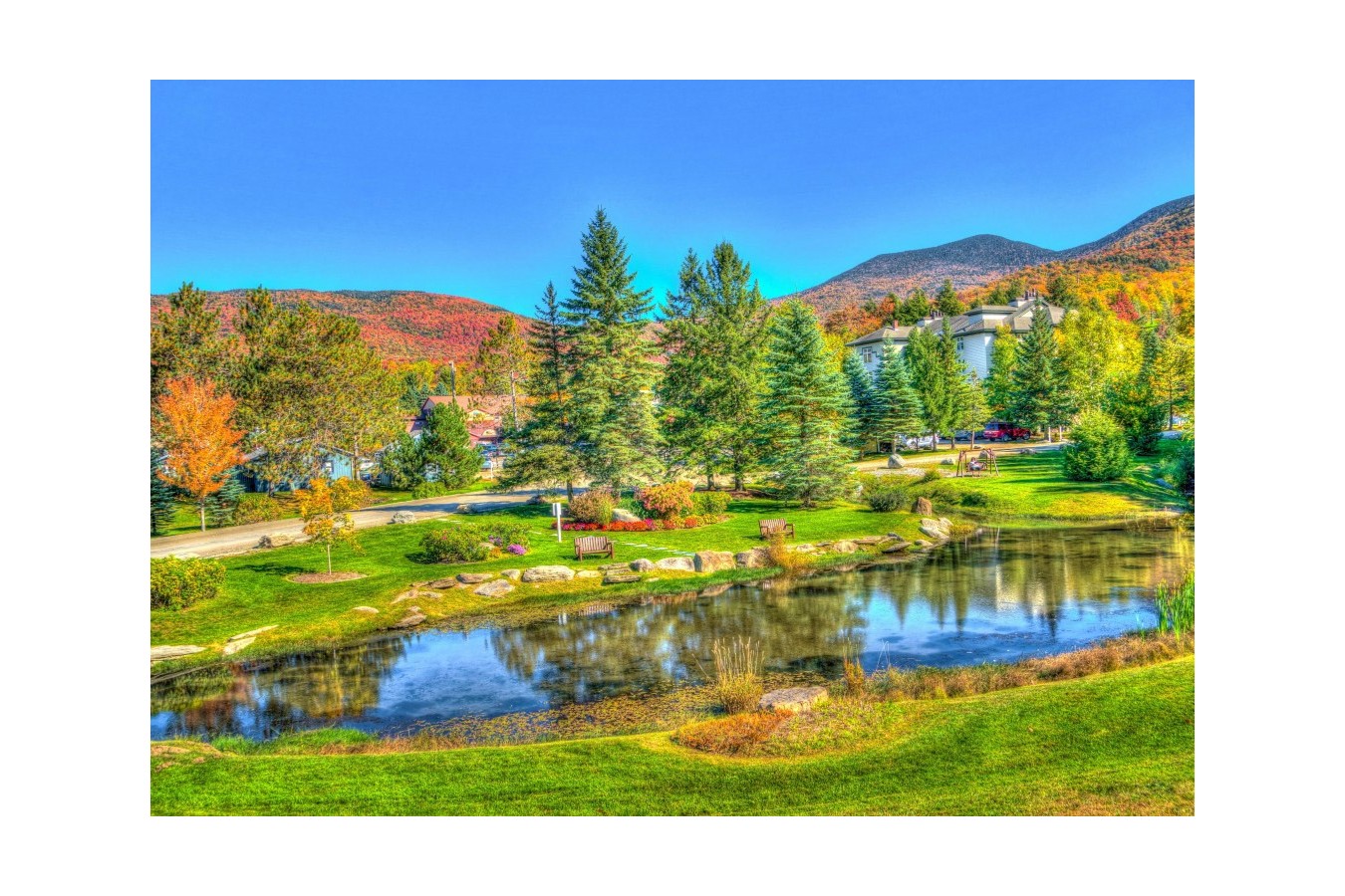 Stowe, Vermont, USA (1000pcs)