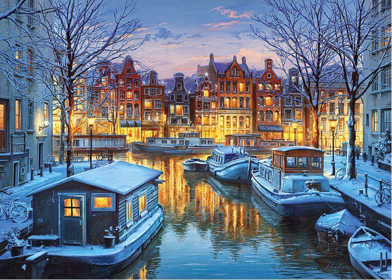 Amsterdam at Night (1000pcs)