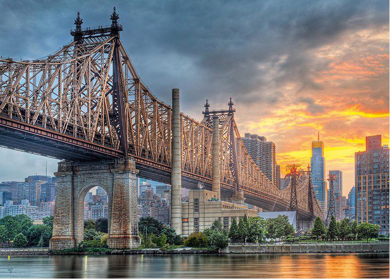 Queensboro Bridge in New York (1000pcs)