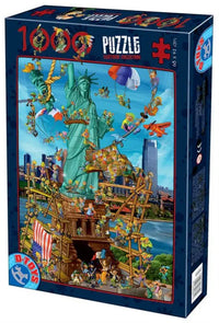 Cartoon Collection - Statue of Liberty