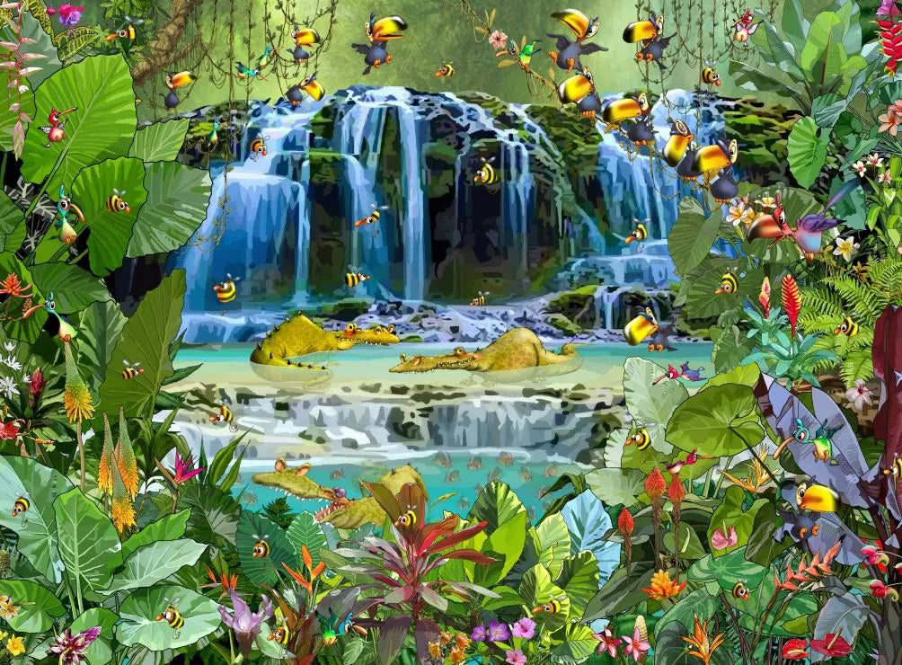 Waterfall, Francois Ruyer (2000pcs)