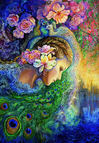 Peacock Daze, mur de joséphine (3000pcs)