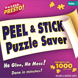 Puzzle Presto! Feuilles de colle de l'économiseur de puzzle de pel et de bâton