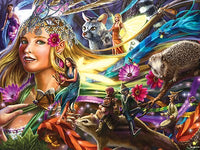 Queen of the Night Fairies, Sergio Botero